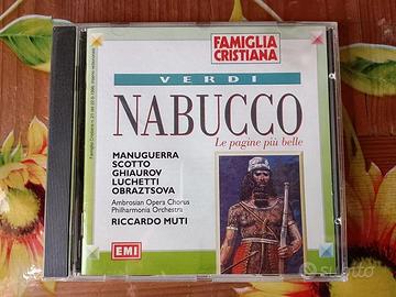 Cd Nabucco di Giuseppe Verdi