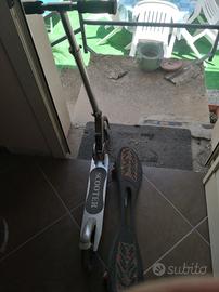 monopattino e snowboard 