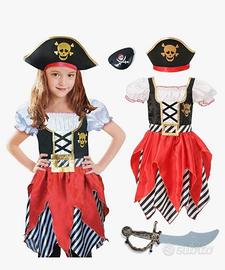 Costume piratessa 5-6 carnevale