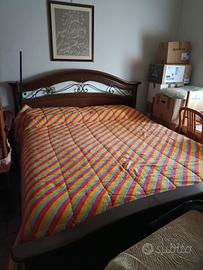 camera da letto vintage vero legno arte povera 