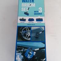 set 3 pezzi x lavaggio auto camion 