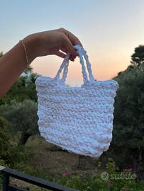Borsetta in corda di cotone