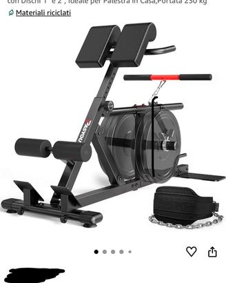 Panca romana regolabilr 4 in 1.