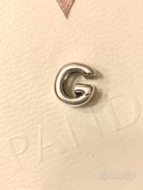 Charm pandora lettera G