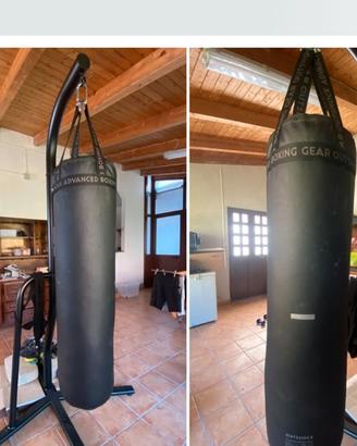 Sacco da boxe 32 kg con struttura