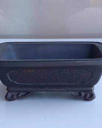 Vaso bonsai rettangolare in Gres
