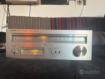 Hitachi FT-340 AM/FM Stereo Tuner Vintage Anni ‘70