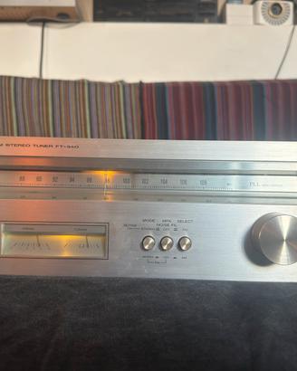 Hitachi FT-340 AM/FM Stereo Tuner Vintage Anni ‘70