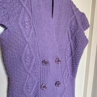 Cardigan maniche corte vintage