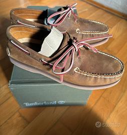 Scarpe da barca Timberland Classic boat mid brown