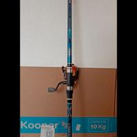 canna da pesca Mitchell più mulinello 
