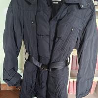 Parka lungo traspirante GEOX. Taglia 48.