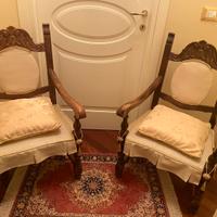 Poltroncine in legno