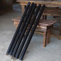 Palo tubolare in ferro zincato per lampioncini