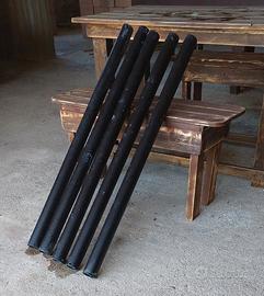 Palo tubolare in ferro zincato per lampioncini