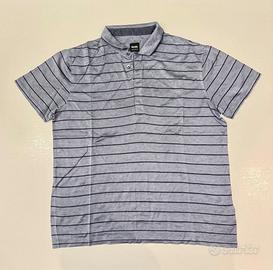 Polo Hugo Boss righe grigie - Taglia L
