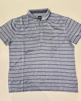 Polo Hugo Boss righe grigie - Taglia L