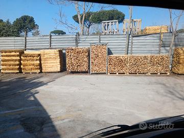 paletti per pomodori.legna da ardere per pizzerie 