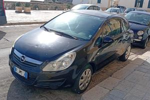 Opel Corsa 3 porte 1000 benzina 2008 nera 98.500km