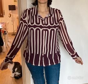 Camicetta donna fantasia geometrica