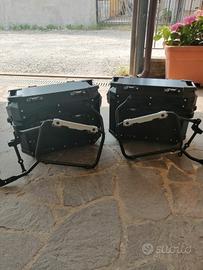 borse laterali in alluminio per yamaha tracer 9