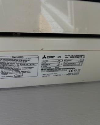 Due split Mitsubishi electric con telecomandi