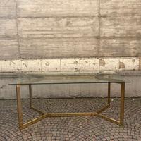 Tavolo in ottone design vintage