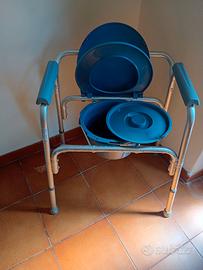 Sedia comoda WC 4 in 1 Mopedia NUOVA
