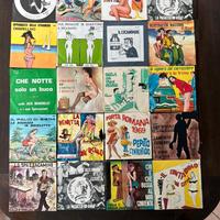 Lotto 20 Vinili 45 Giri Vintage:Goliardici, Satira