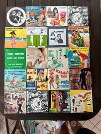 Lotto 20 Vinili 45 Giri Vintage:Goliardici, Satira