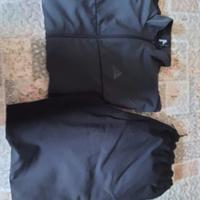 Tuta uomo grigia e nera Adidas