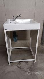 Lavello sopra lavatrice