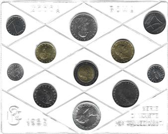 Repubblica Italiana - Serie monete 1985