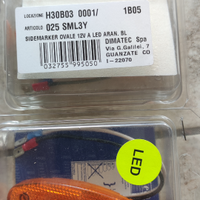 Luci di ingombro per camper o camion