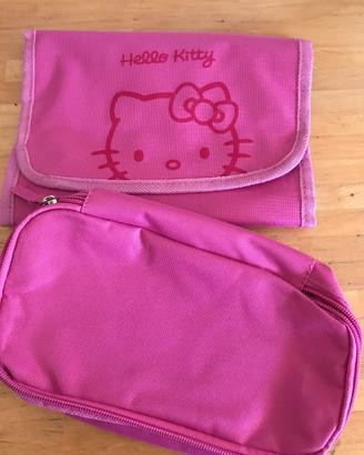 Beauty case o astuccio scuola "Hello Kitty"