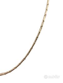 Collana Chimento unisex realizzata oro giallo 18Kt