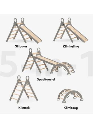 Set arrampicata Montessori