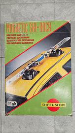 portasci magnetico, 2 sci