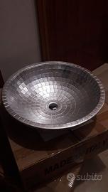 Lavabo a MOSAICO ARGENTO – Nuovo