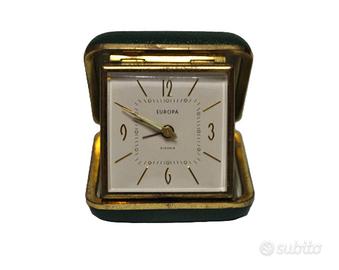 Orologio Sveglia da viaggio Vintage EUROPA
