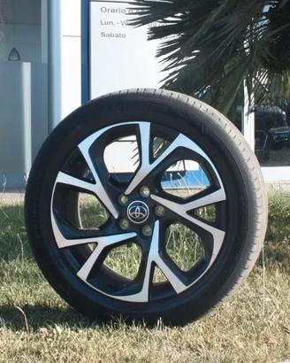 4 CERCHI IN LEGA 2255018 TOYOTA ORIGINALI DA 18''