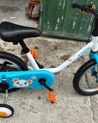 Bicicletta BTWIN Arctic 100 per Bambini 3-5 anni