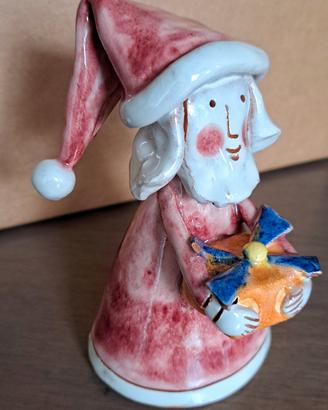 Babbo Natale Ceramica Artistica