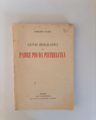 Biografia vintage anni 50 su Padre Pio