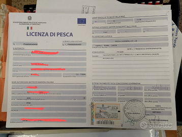 Licenza pesca