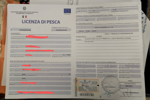Licenza pesca