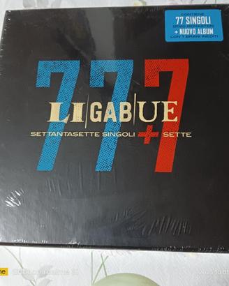 LIGABUE 77 Singoli+7 NUOVO SIGILLATO - CD BOX