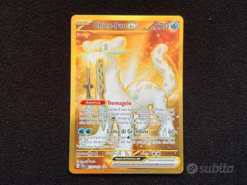 Chien-Pao Ex Gold PAL-274 Evoluzioni a Paldea Ita