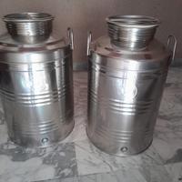 Fusti da 50 litri in acciaio inox 18 10 