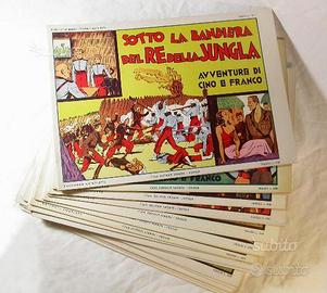 Fumetti Cino e Franco 17 Albi 1933 - 1938 più Dvd